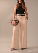 Waistband Detail Pant - 290726