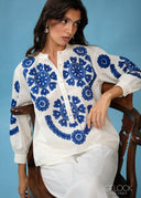 Santorini Blue Shirt - 300726