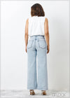 Wide Leg Moon Wash Jean - Short Length - 010624