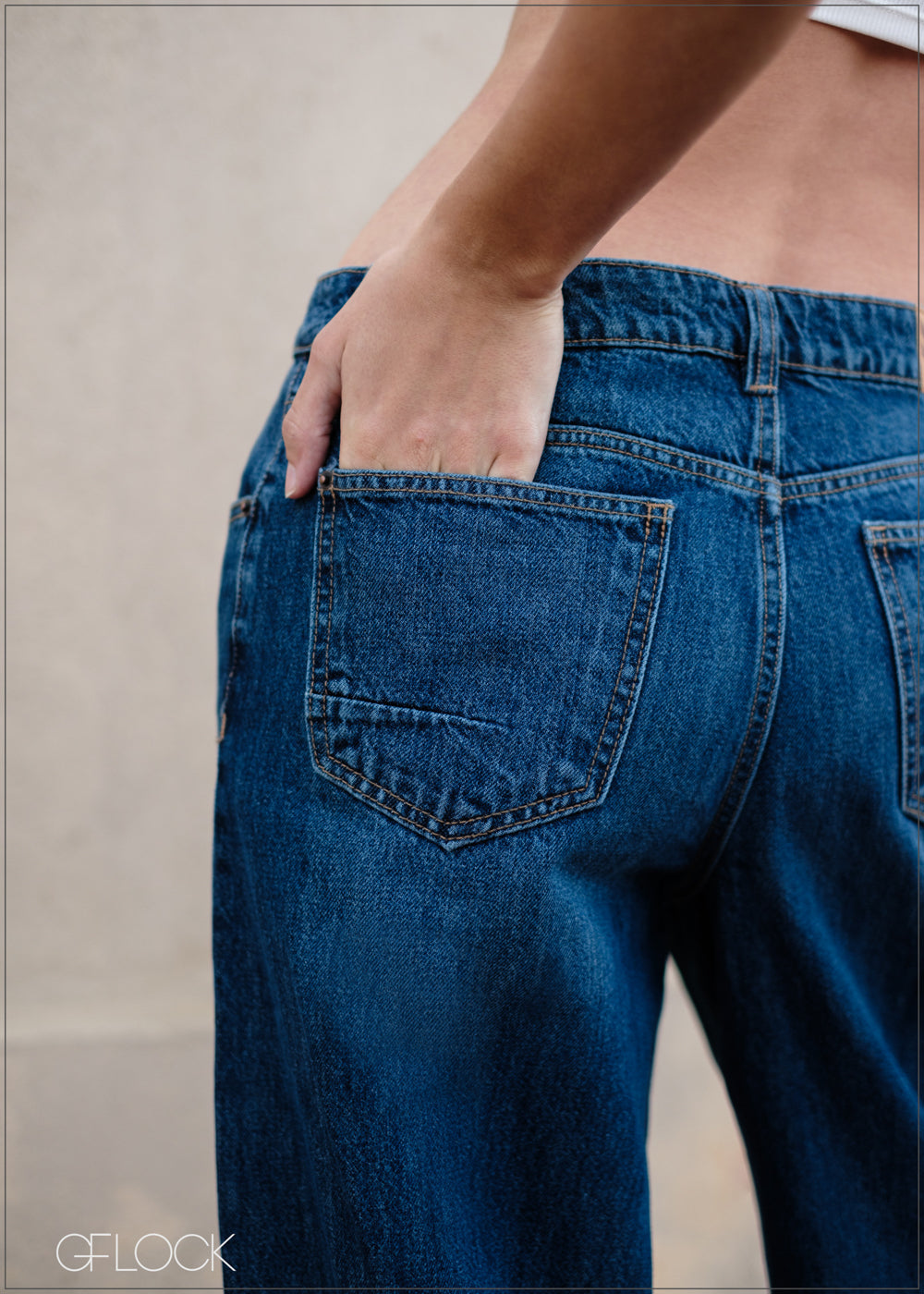 Low Waist Baggy Jean - 090425