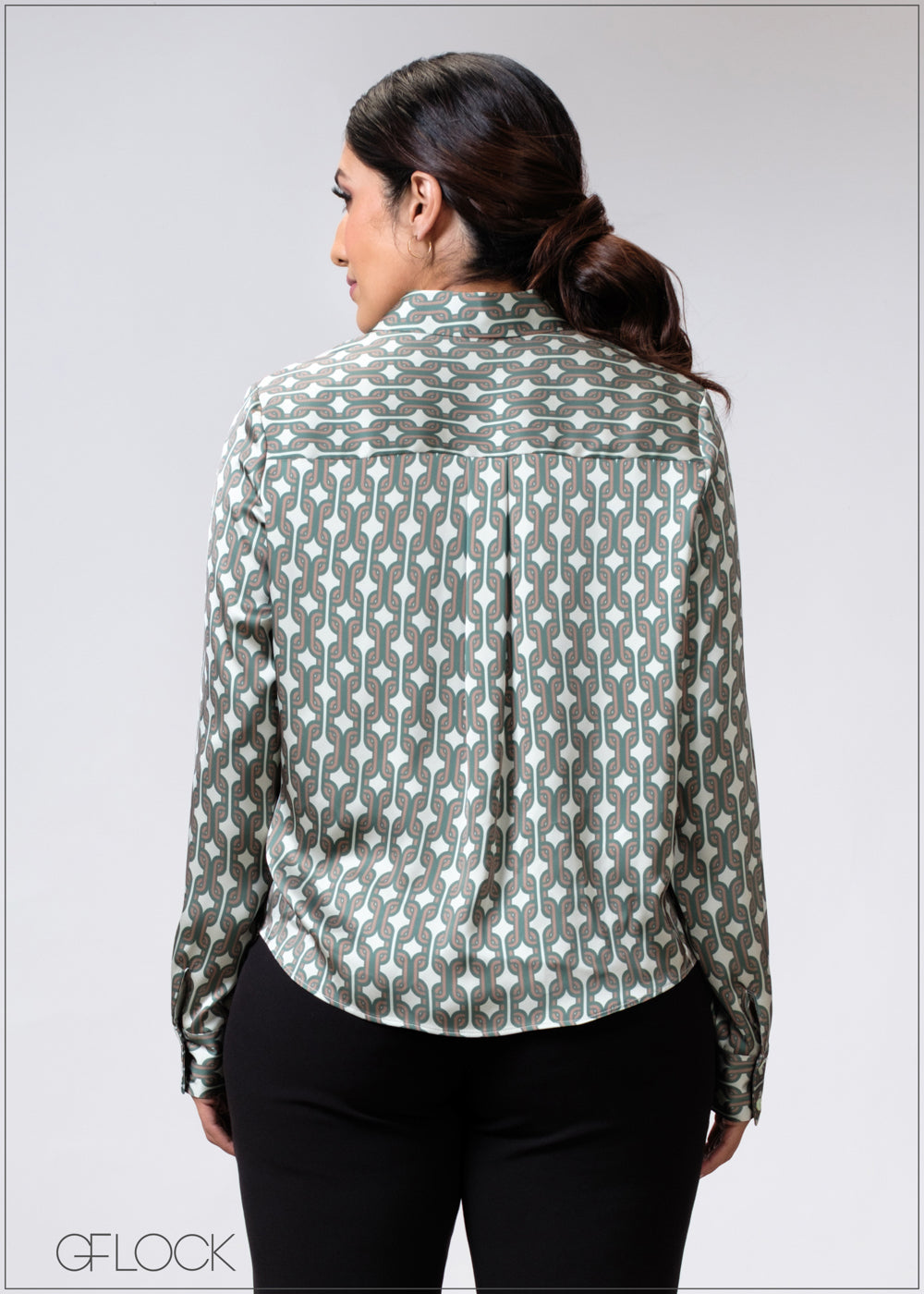 Printed Basic Shirt - 020625