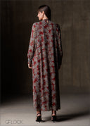 High Neck Maxi Dress - 191225