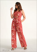 Printed Jumpsuit - 060226