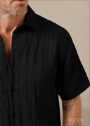 Normal Collar Short Sleeve Shirt - 260326