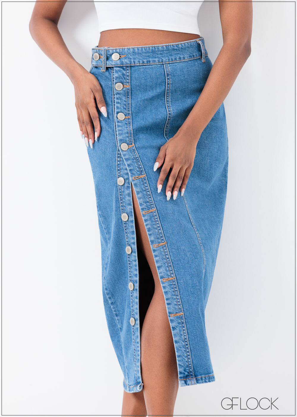 Denim Skirt - 090425