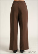 Straight Leg Pant With Pockets - 030826