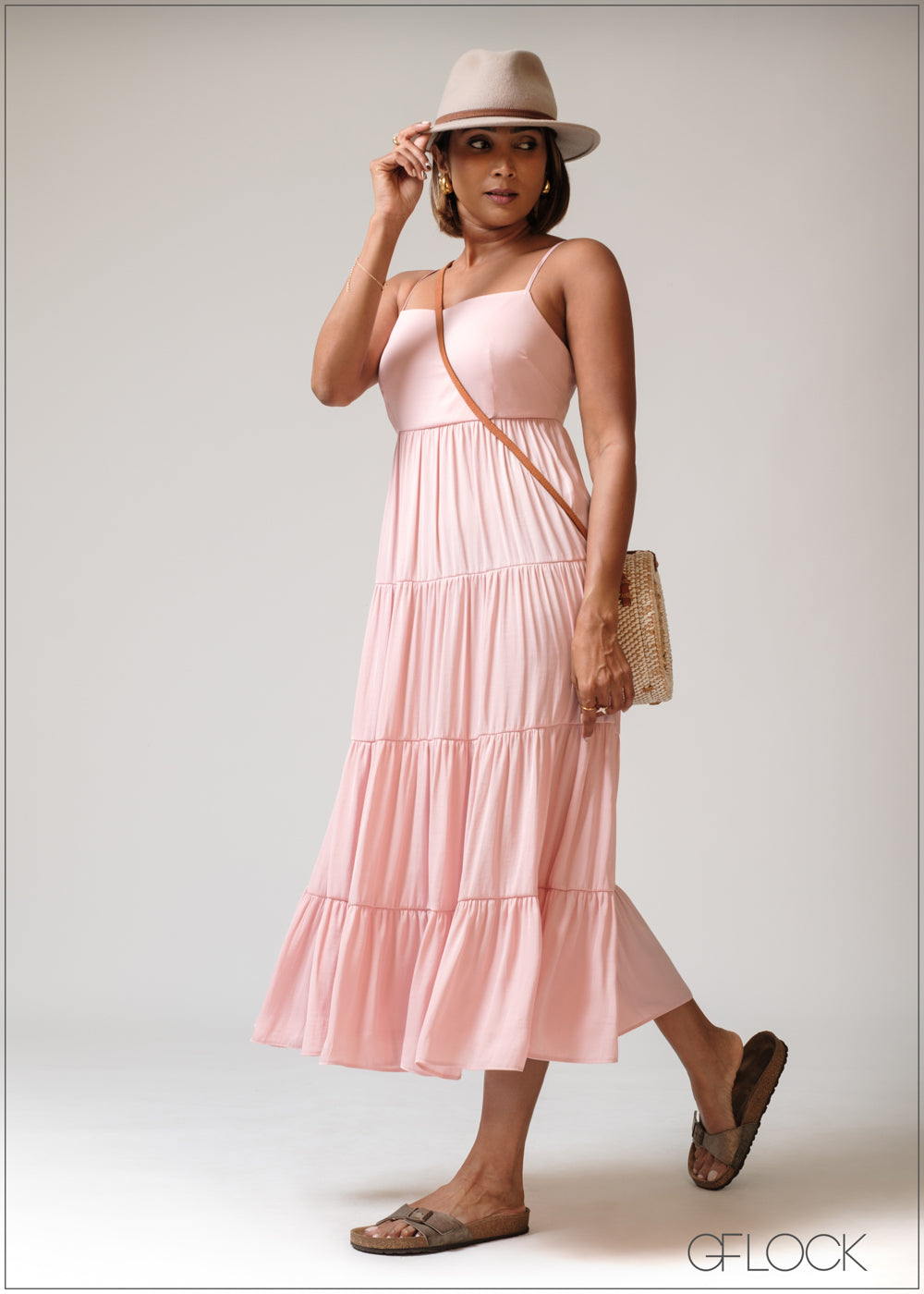 Tiered Midi Dress - 230625