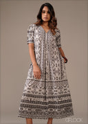 Printed Dress - 290726