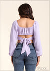 Tie Back Detail Top - 221123