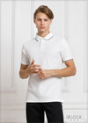 Jacquard Polo Shirt Tipping - 200324