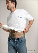 Crew Neck Graphic Tee - 090926