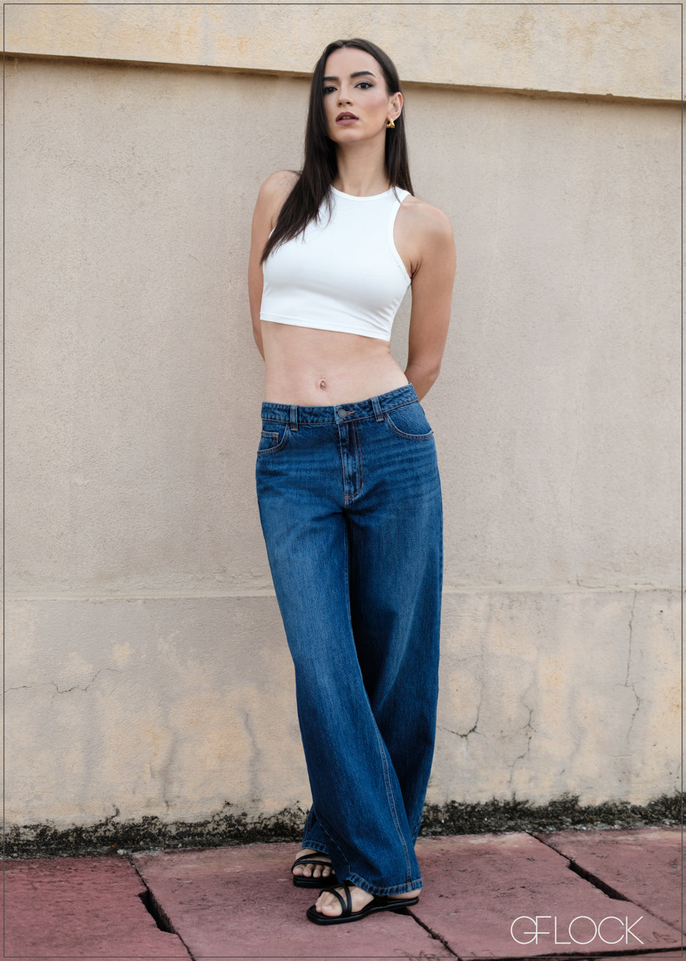 Low Waist Baggy Jean - 090425