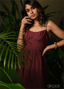 Strappy Cutlawn Dress - 190326