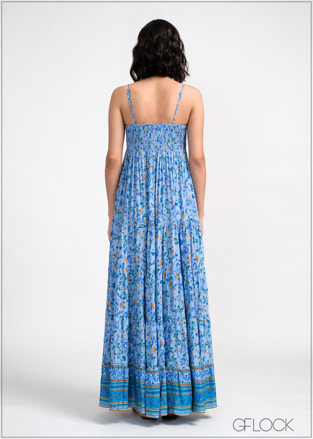 Strappy Boho Tiered Maxi - 190525