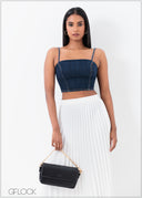 Denim Top - 250625