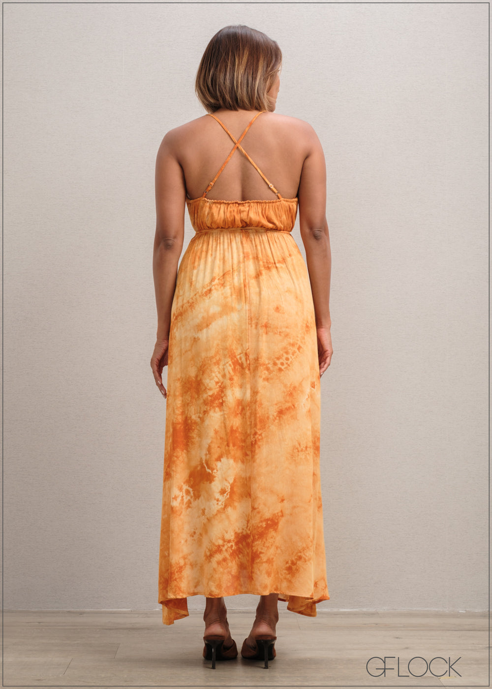 Tie-Dye Maxi Dress - 300625
