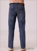 Light Wash Slim Jean - Long Length - 110326D