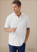Normal Collar Short Sleeve Shirt - 260326