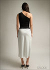 Polka Dot Printed Midi Skirt - 220825