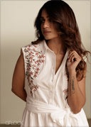 Embroidered Dress - 290526C