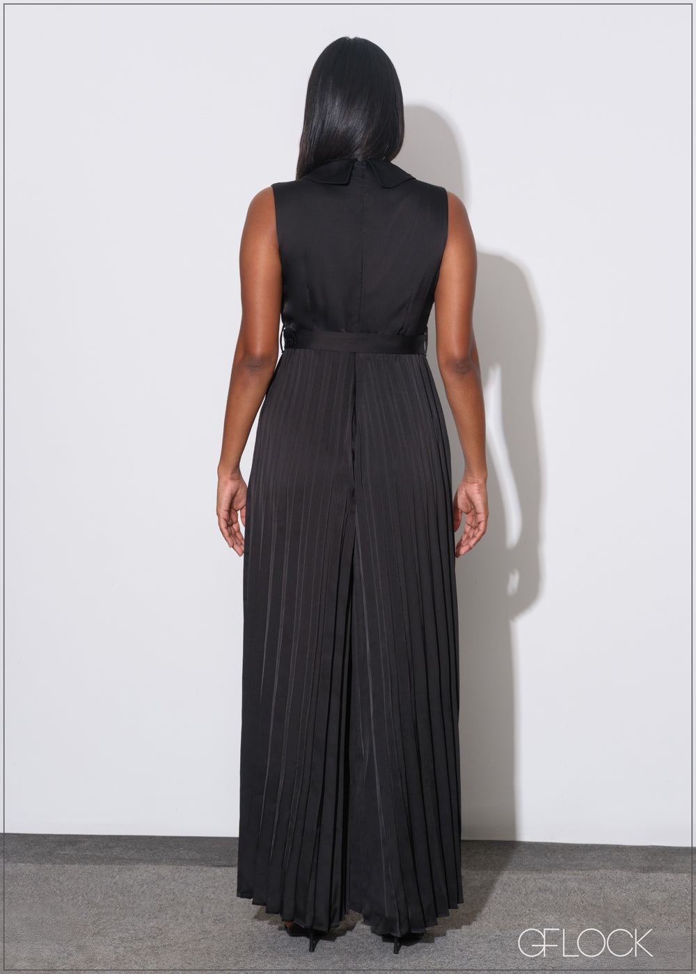 Pleated Jumpsuit - 070725
