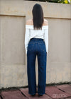Pocket Detail Jean - Short Length - 090425