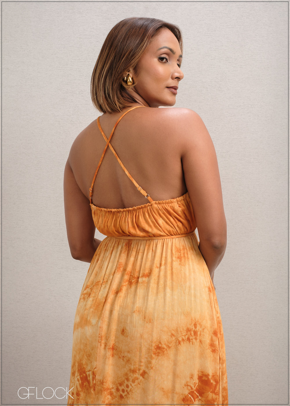 Tie-Dye Maxi Dress - 300625