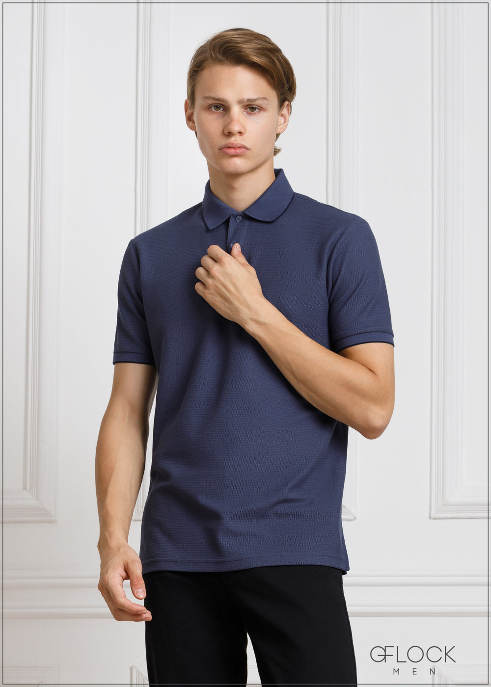 Jacquard Polo Shirt Tipping - 200324