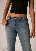 Low Waist Bootcut Jean - Long Length - 220826D
