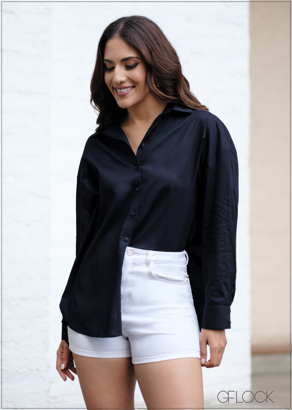 Oversized Cotton Shirt - 02 - 031123