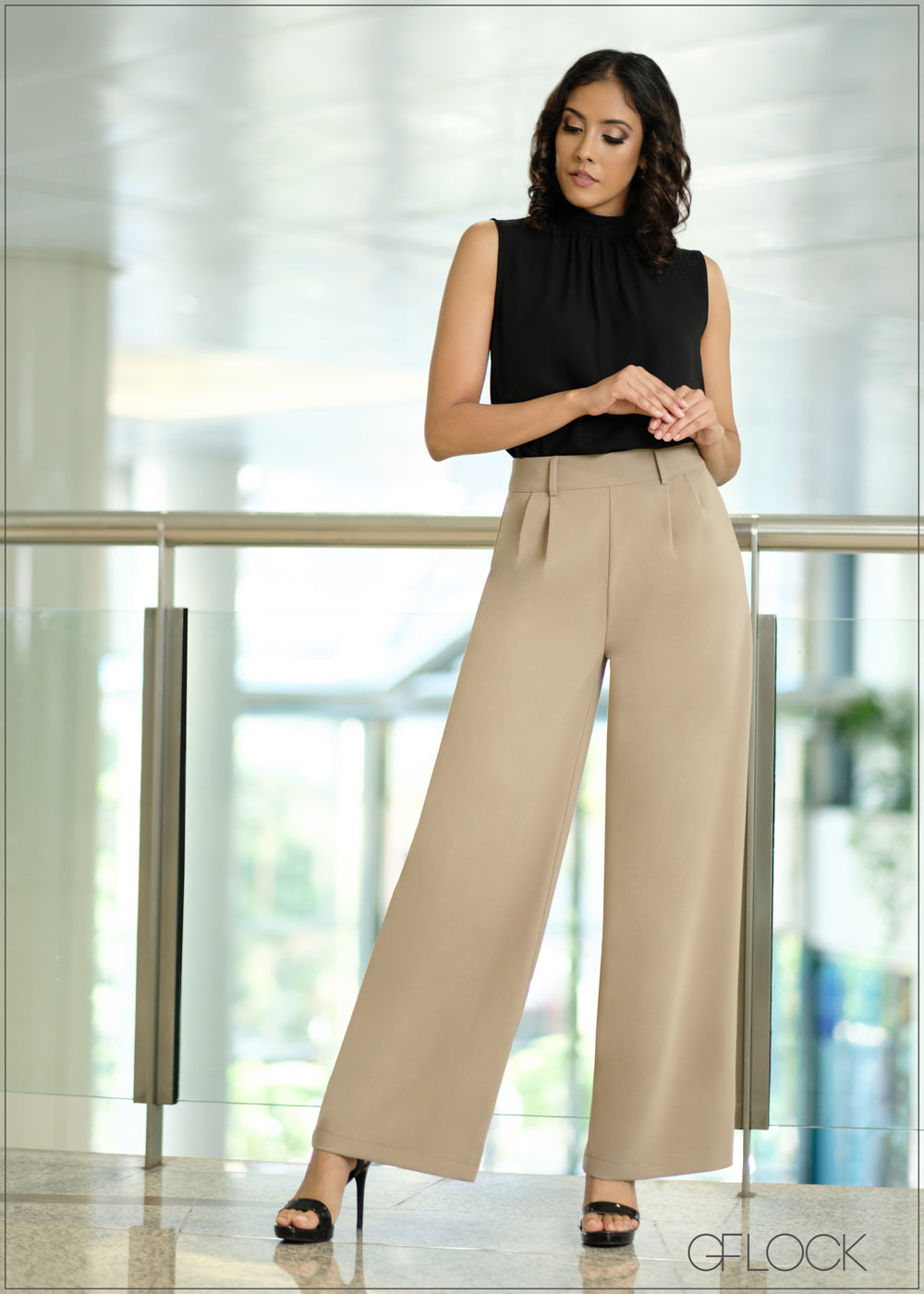 High Waist Pant With Pleats - 270923