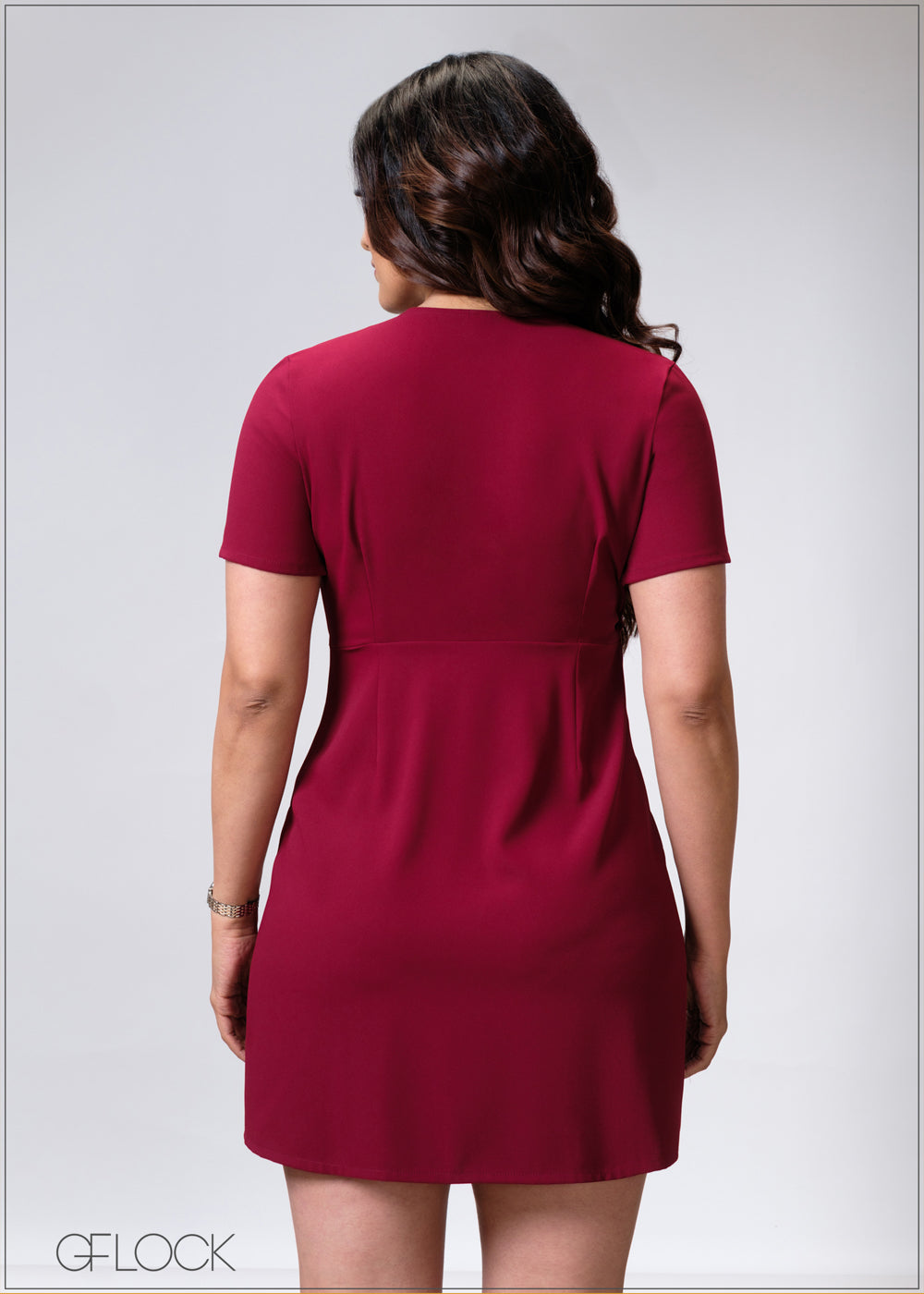 V-Neck Dress - 020625