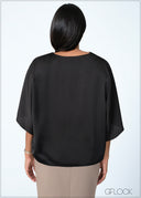 Basic Satin Top - 200625