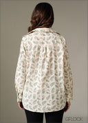 Printed Basic Shirt - 281225