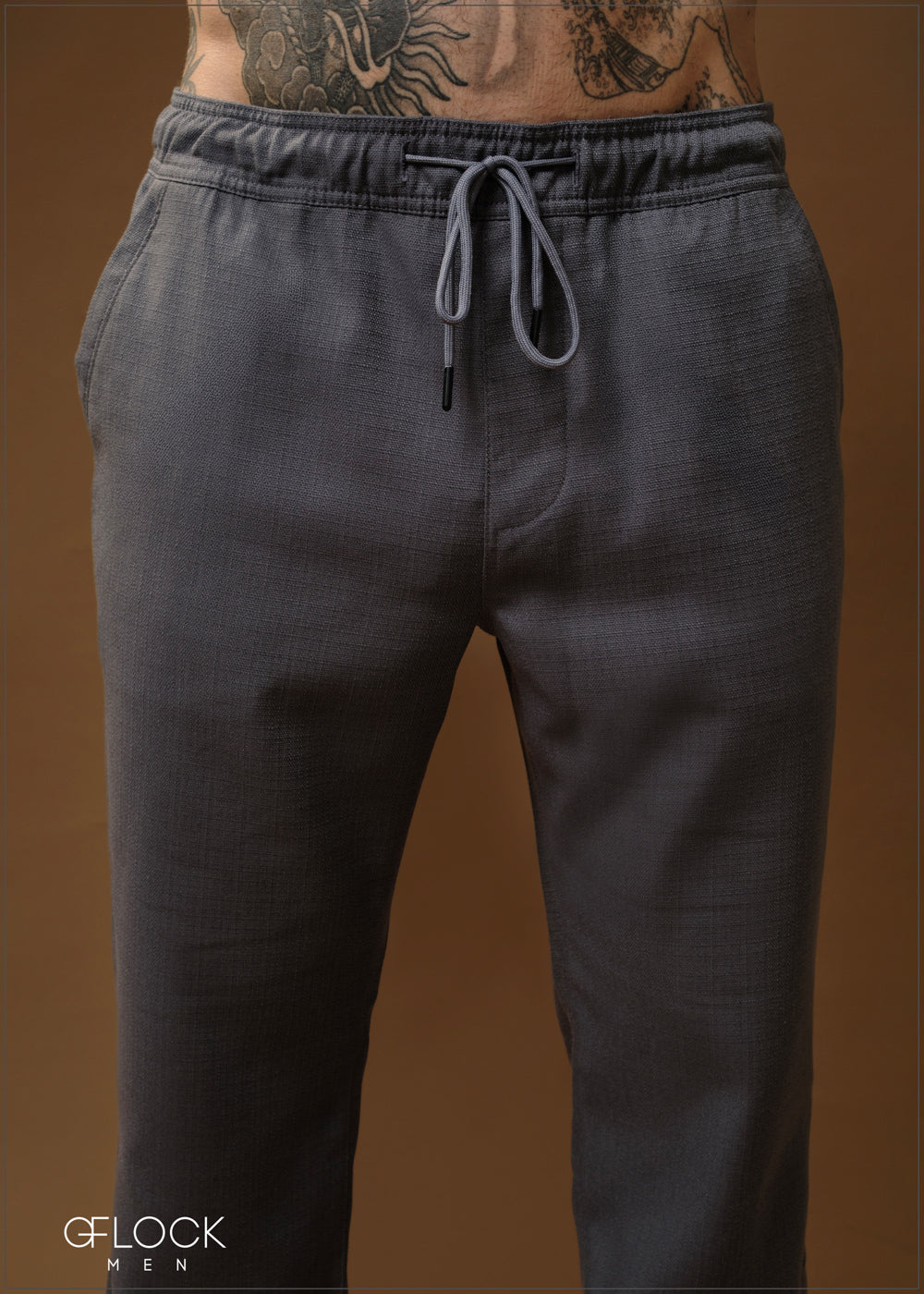 Textured Comfort Trouser - 041025