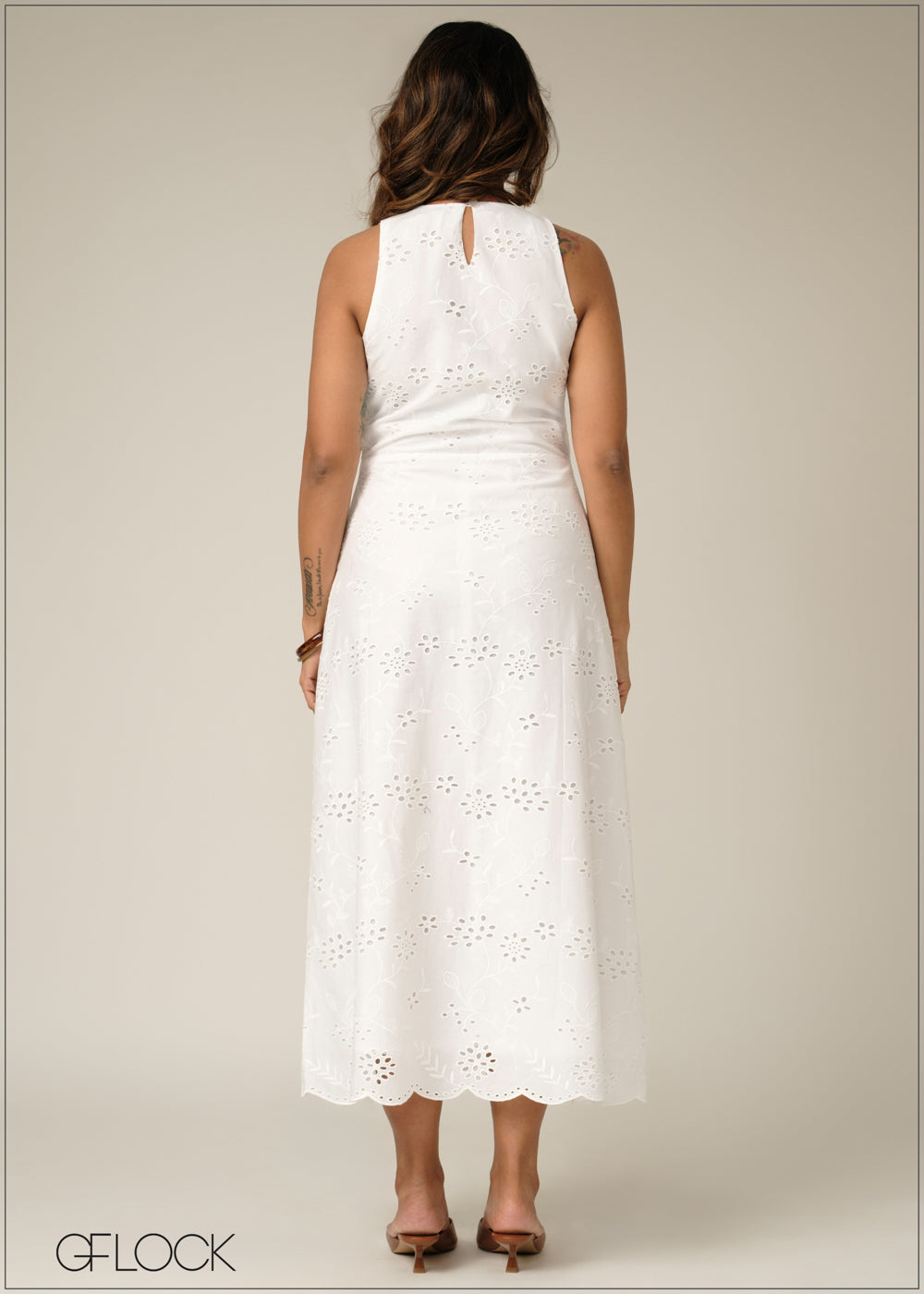 Ladies Cotton Woven Dress - 280925