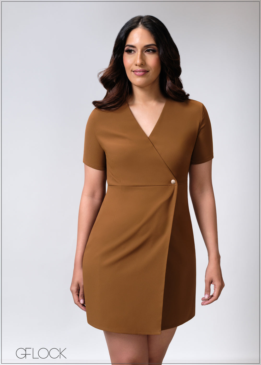 V-Neck Dress - 020625
