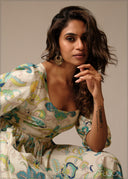 Printed Midi Dress - 250926