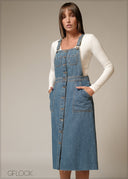 Denim Pinafore - 230226D