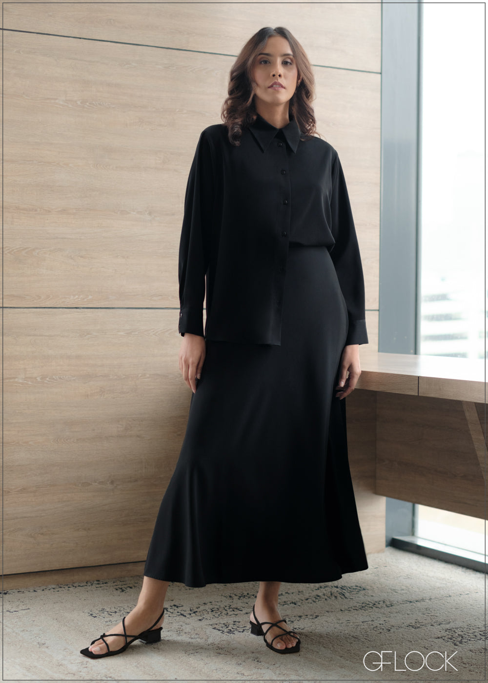 Long Flare Skirt - 140823