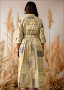 Printed Shirt Dress - 240626