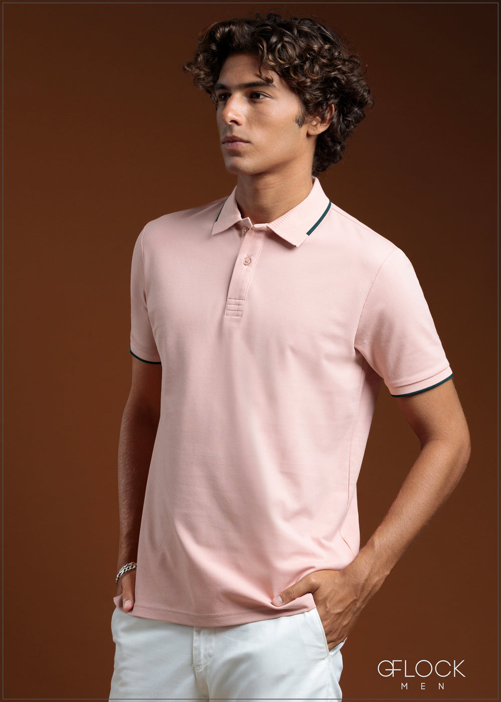 Tipping Design Polo T-Shirt - 080425