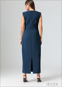 Sleeveless Maxi Dress - 070426