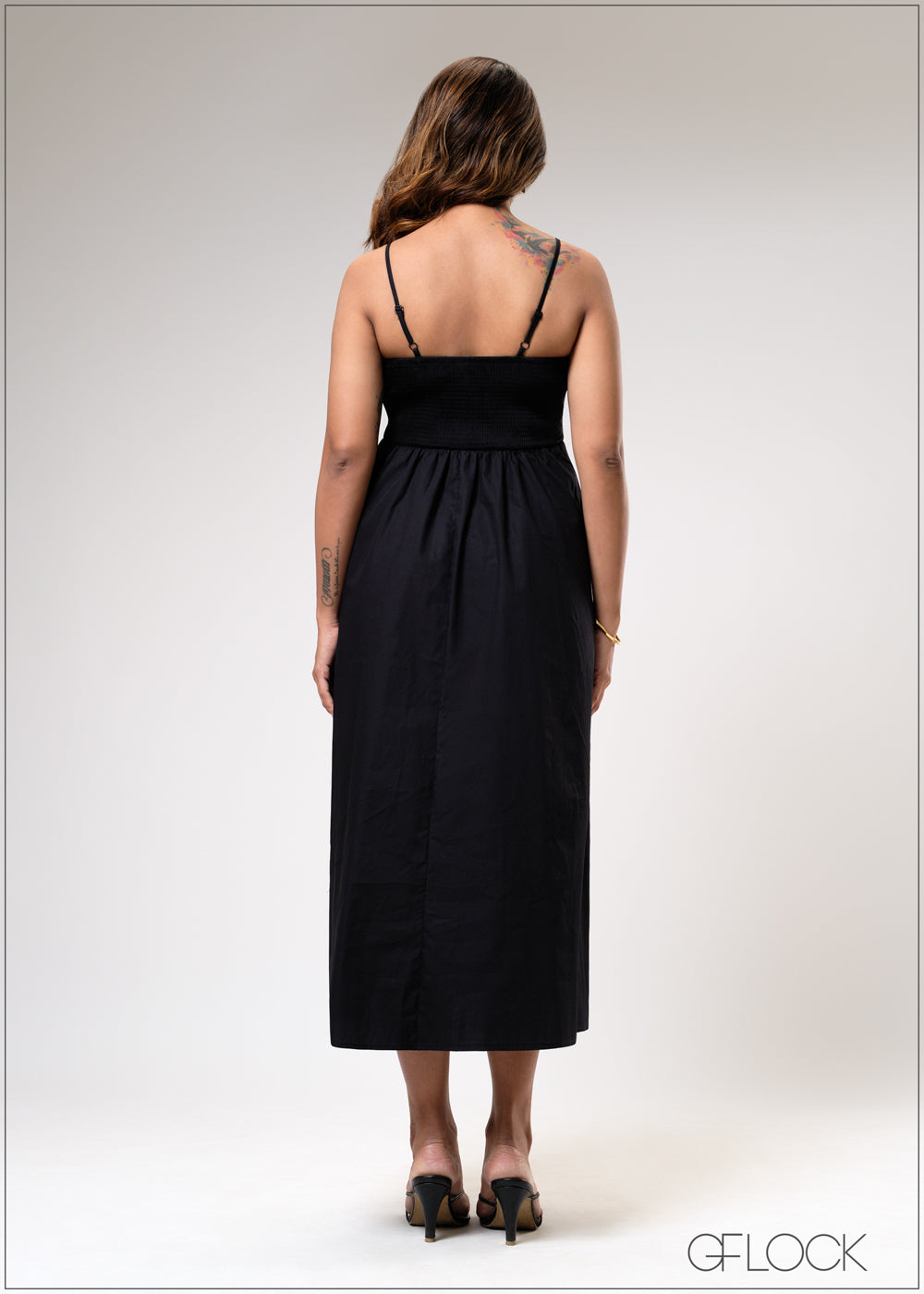 Pleated Midi Dress - 310725