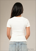 Basic Rib Top - 100925