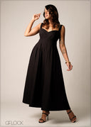 Sleeveless Bustier Dress - 270326