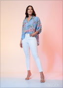 Oversized Printed Shirt - 260523