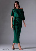 Cold Shoulder Dress - 211225C