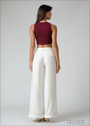 Crop Rib Top - 0108
