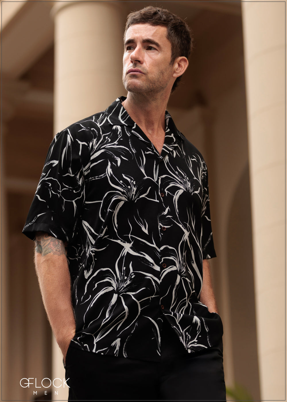 Oversize Revere Collar Shirt - 130825